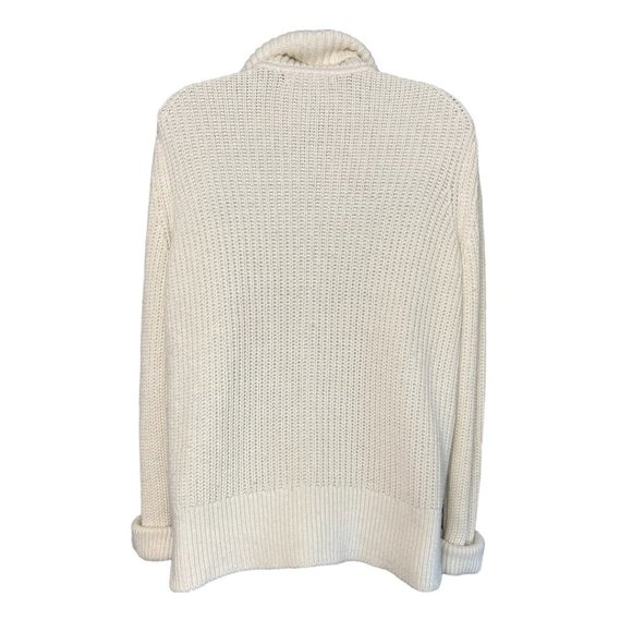 Banana Republic Cream Zip-Up Cardigan - Picture 6 of 10